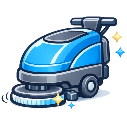 Podlahový mycí stroj – strojní čištění podlah